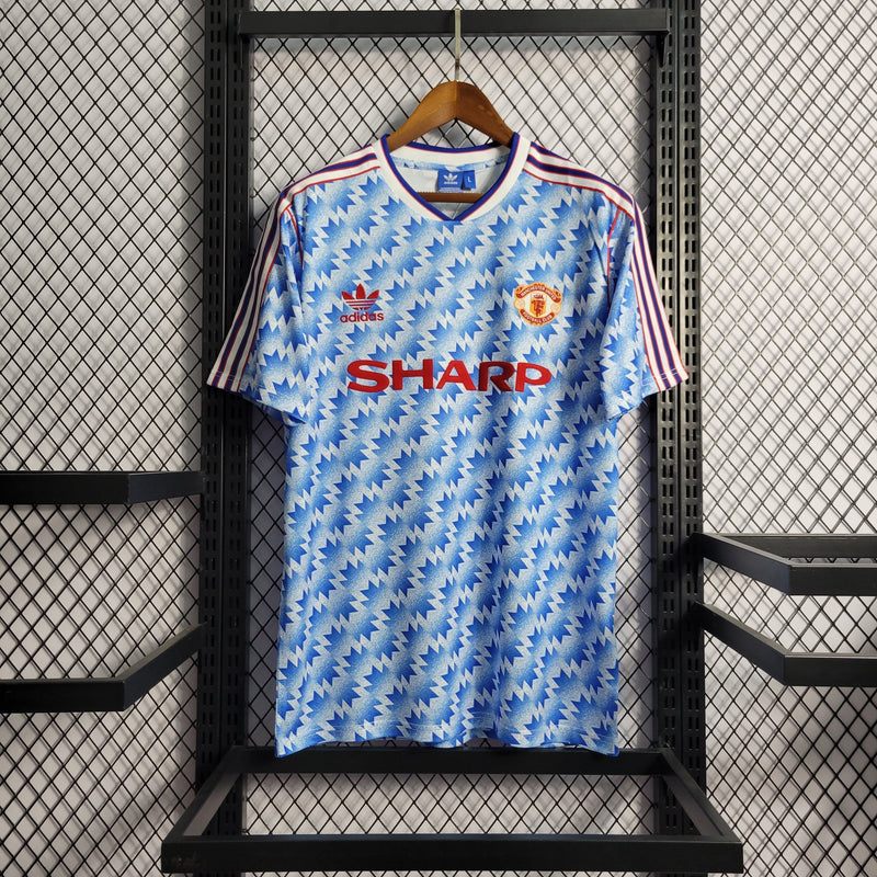 Camisa Manchester United Reserva 90/92 - Versão Retro