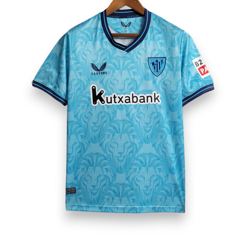Camisa Athletic Bilbao Azul Camisa II 23/24 - Versão Torcedor