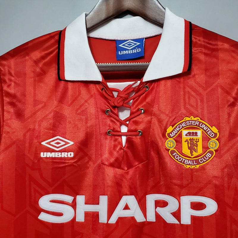 Camisa Manchester United Titular 92/94 - Versão Retro