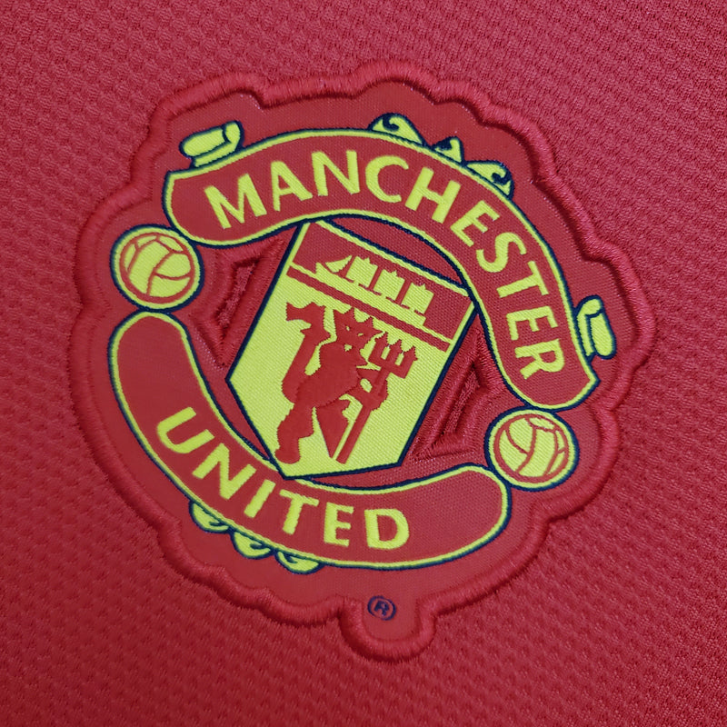 Camisa Manchester United Titular 13/14 - Versão Retro