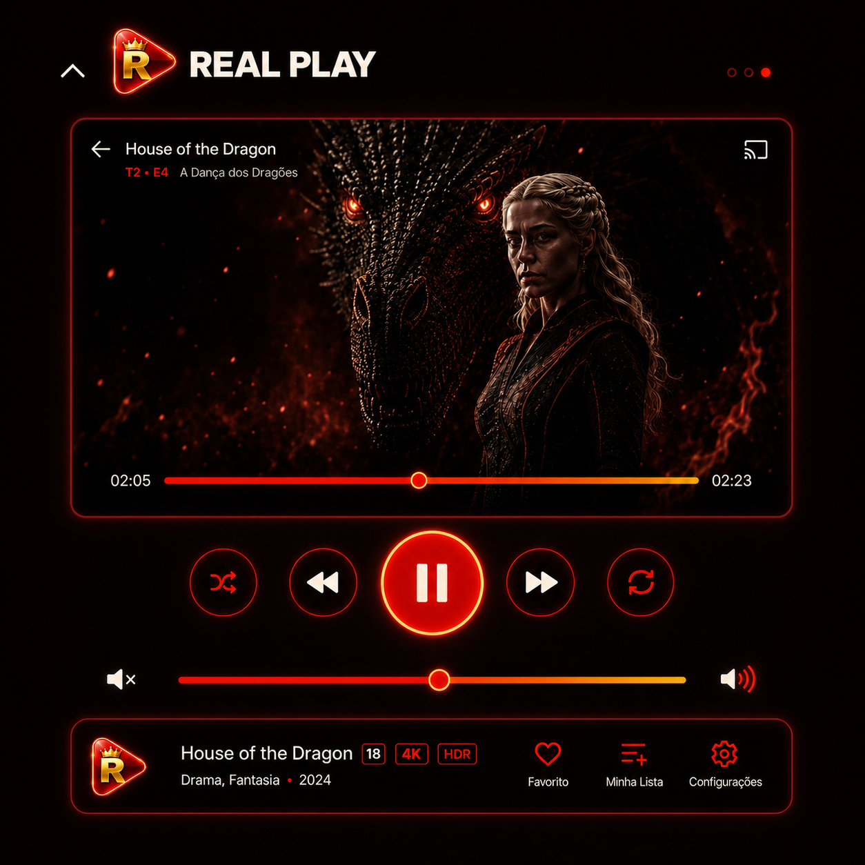 Reprodutor REAL PLAY