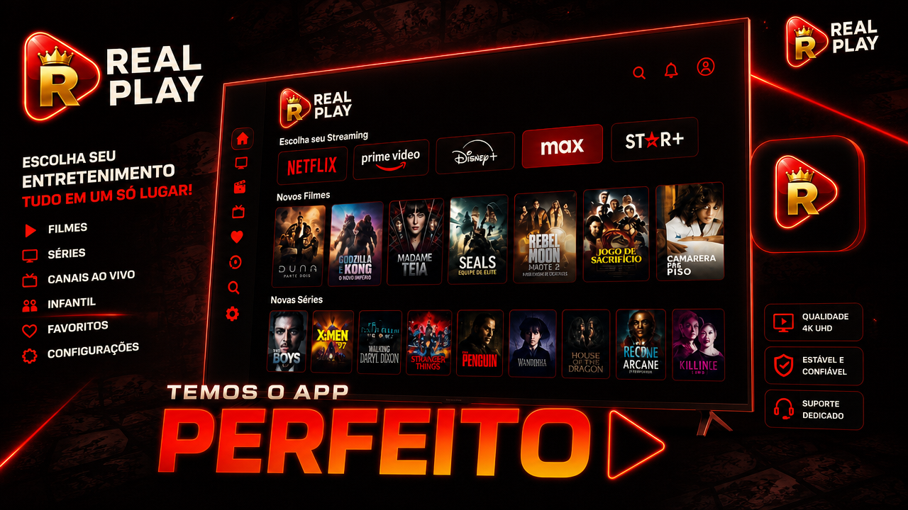 REAL PLAY — o app perfeito para reproduzir listas M3U