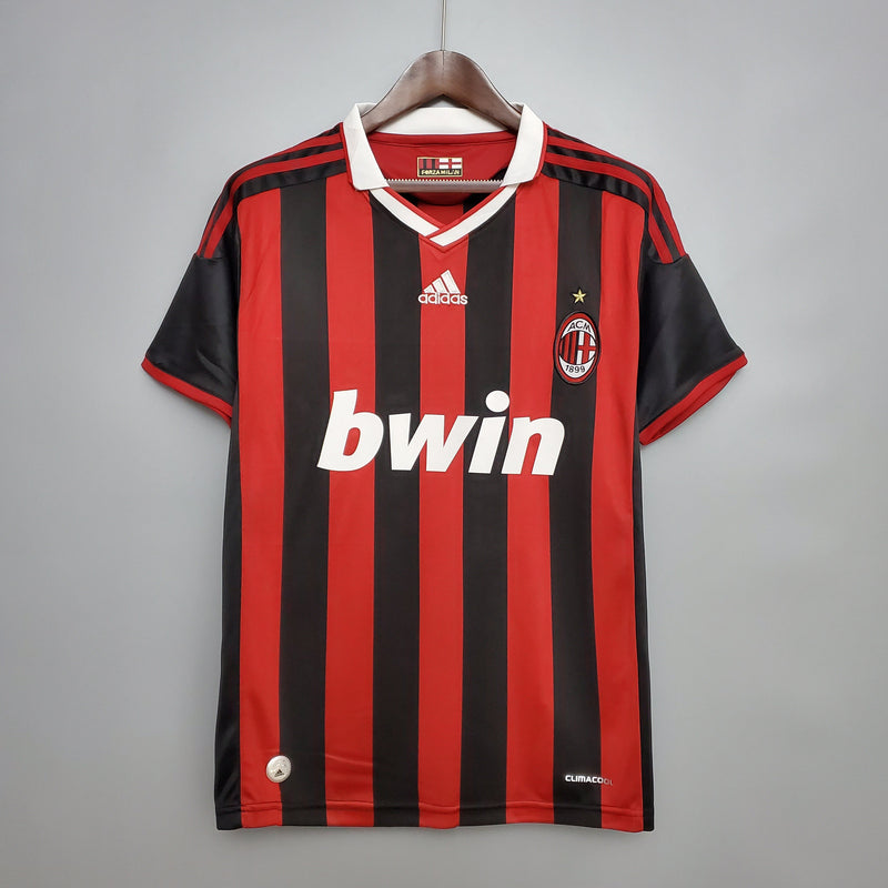 Camisa Milan Titular 09/10 - Versão Retro