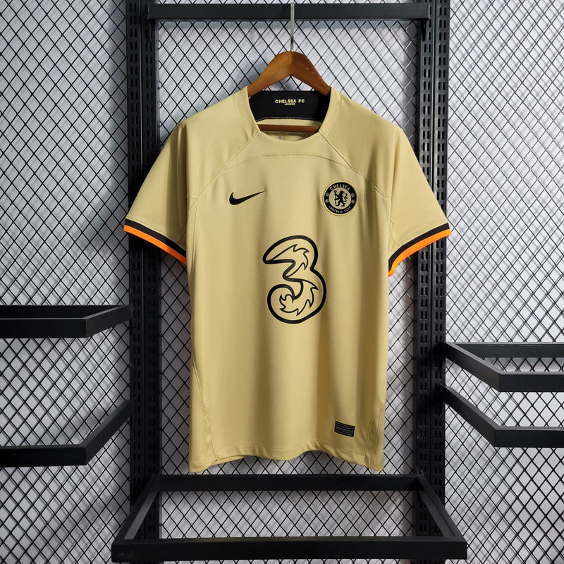 Camisa Chelsea Edição Especial Dourada 22/23 - Versão Torcedor