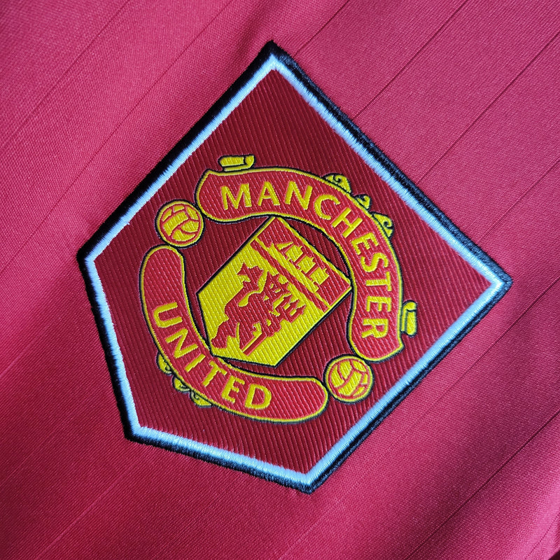 Camisa Manchester United Titular 22/23 - Versão Torcedor Manga Comprida