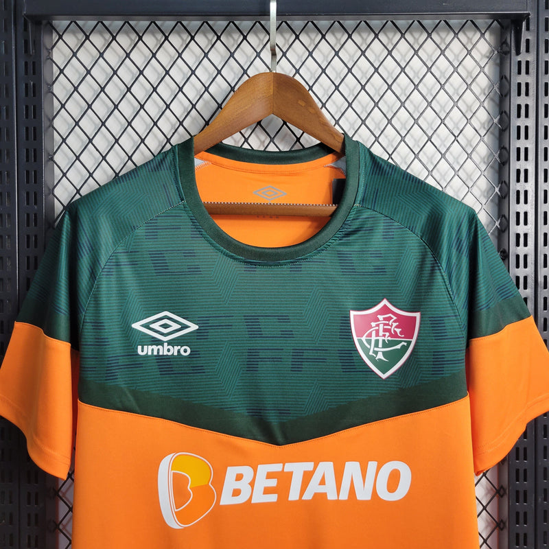 Camisa Fluminense Treino Laranja - 23/24