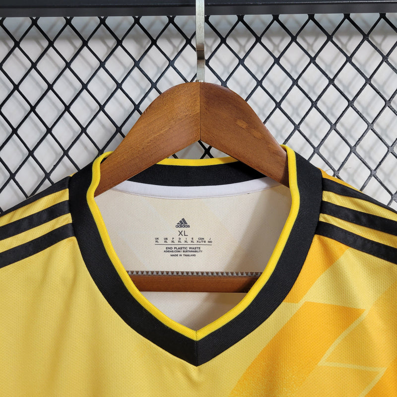 Camisa Ajax Yellow 23/24 - Adidas Torcedor Masculina
