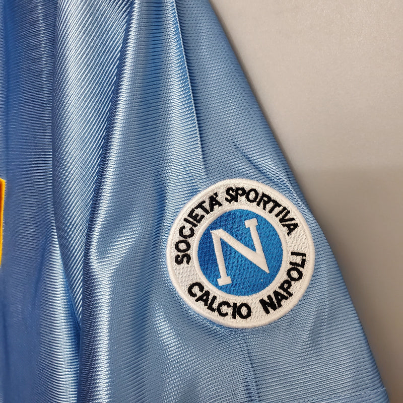 Camisa Napoli Titular 90/91 - Versão Retro