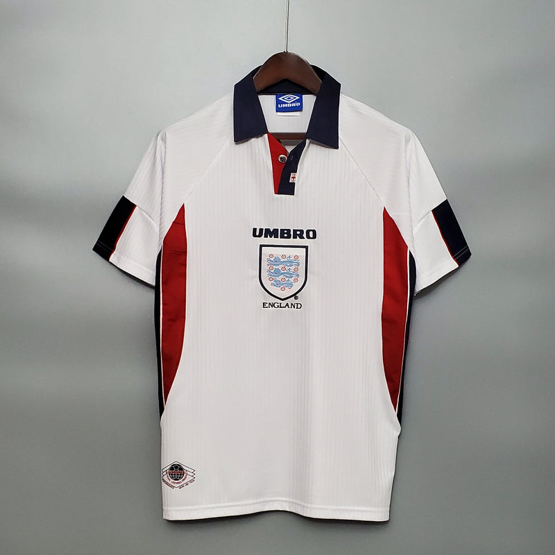 Camisa Inglaterra Titular 98/99 - Versão Retro