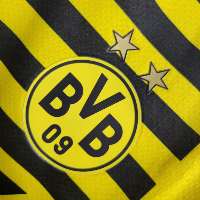Camisa Borussia Dortmund Treino Amerela 22/23 - Versão Torcedor