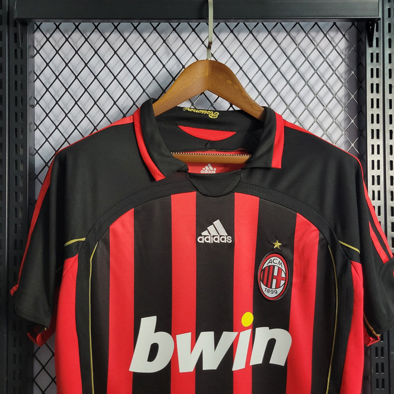Camisa Milan Titular 06/07 - Versão Retro