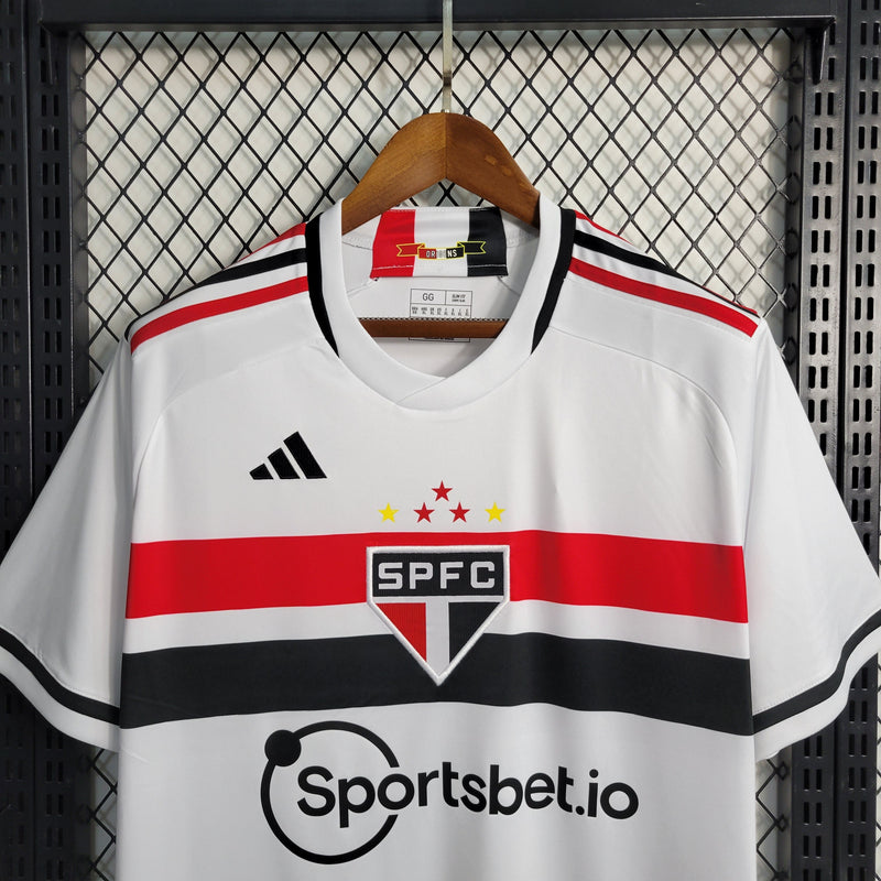 Camisa São Paulo Home 23/24 - Adidas Torcedor Masculina - Lançamento