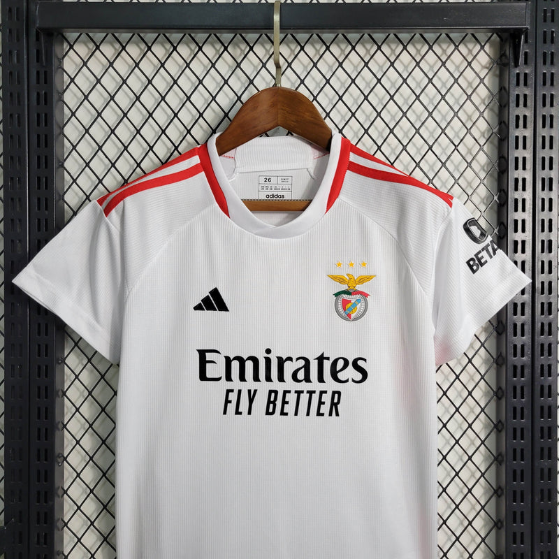 Kit Infantil Benfica Away II 23/24
