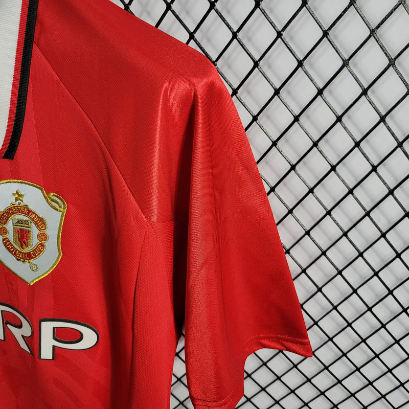 Camisa Manchester United Titular 1999 - Versão Retro