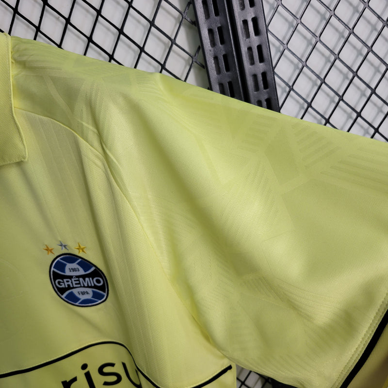 Camisa Grêmio Goleiro 23/24 - Adidas Torcedor Masculina - Amarela