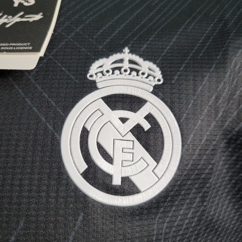 Camisa Real Madrid Edição Especial Y3 Preta 22/23 - Versão Jogador