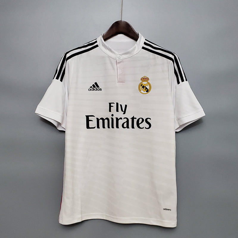 Camisa Real Madrid Titular 14/15 - Versão Retro