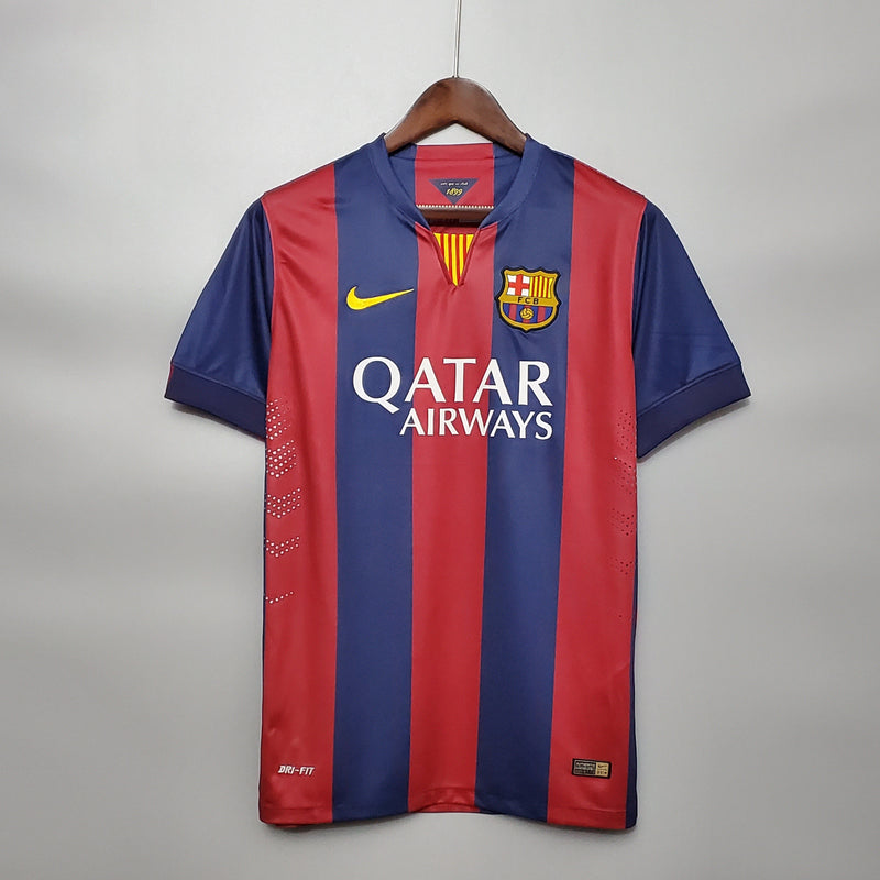 Camisa Barcelona Titular 14/15 - Versão Retro