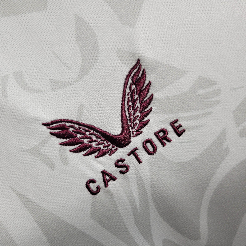 Camisa Aston Villa Away 23/24 Castore Torcedor Masculina - Lançamento