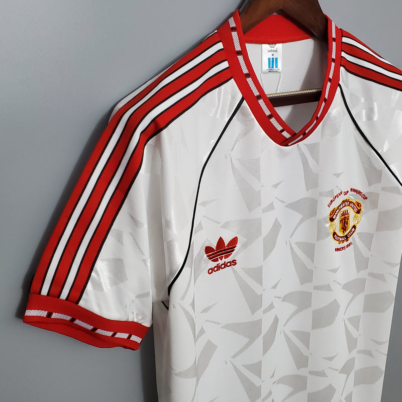 Camisa Manchester United Reserva 1991 - Versão Retro