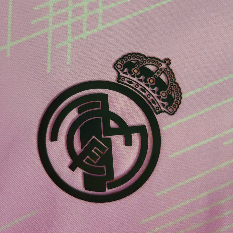Camisa Real Madrid Edição Especial Y3 Rosa 22/23 - Versão Torcedor
