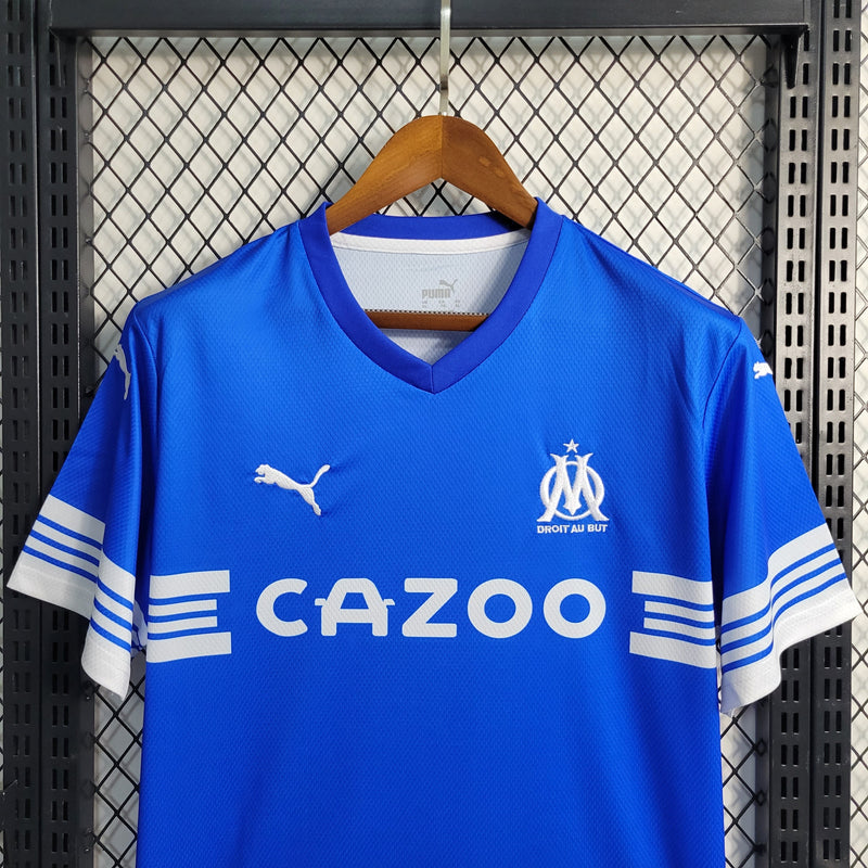 Camisa Olympique Marseille 23/24 - Puma Torcedor Masculina - Lançamento