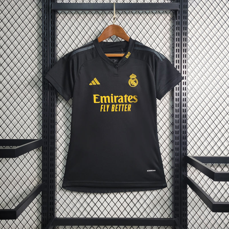 Camisa Real Madrid Away III 23/24 - Adidas Torcedor Feminina