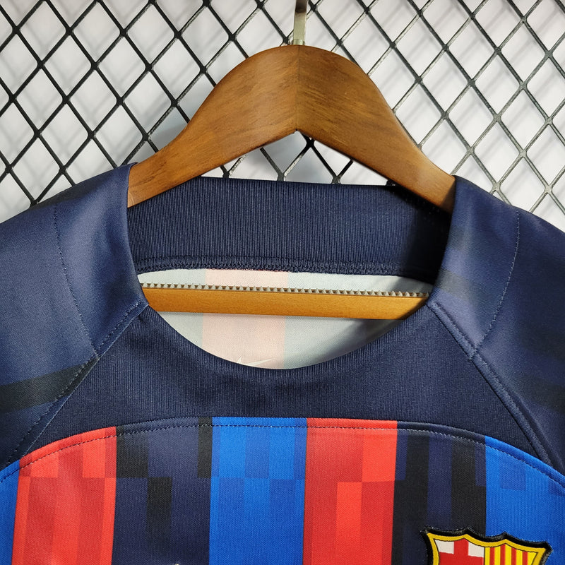 Camisa Barcelona Titular 22/23 - Versão Feminina