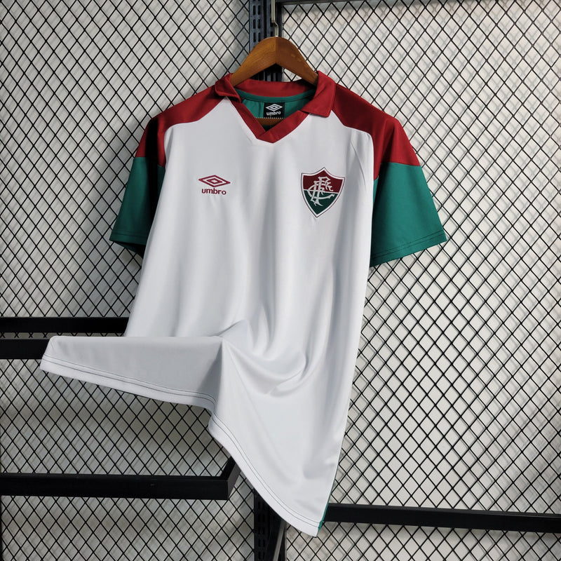 Camisa Fluminense Treino 23/24 - Umbro Torcedor Masculina - Branco