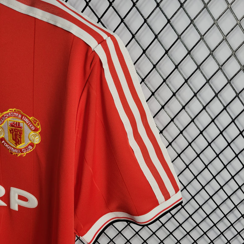 Camisa Manchester United Titular 1984 - Versão Retro