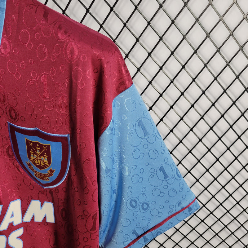 Camisa West Ham Titular 95/97 - Versão Retro