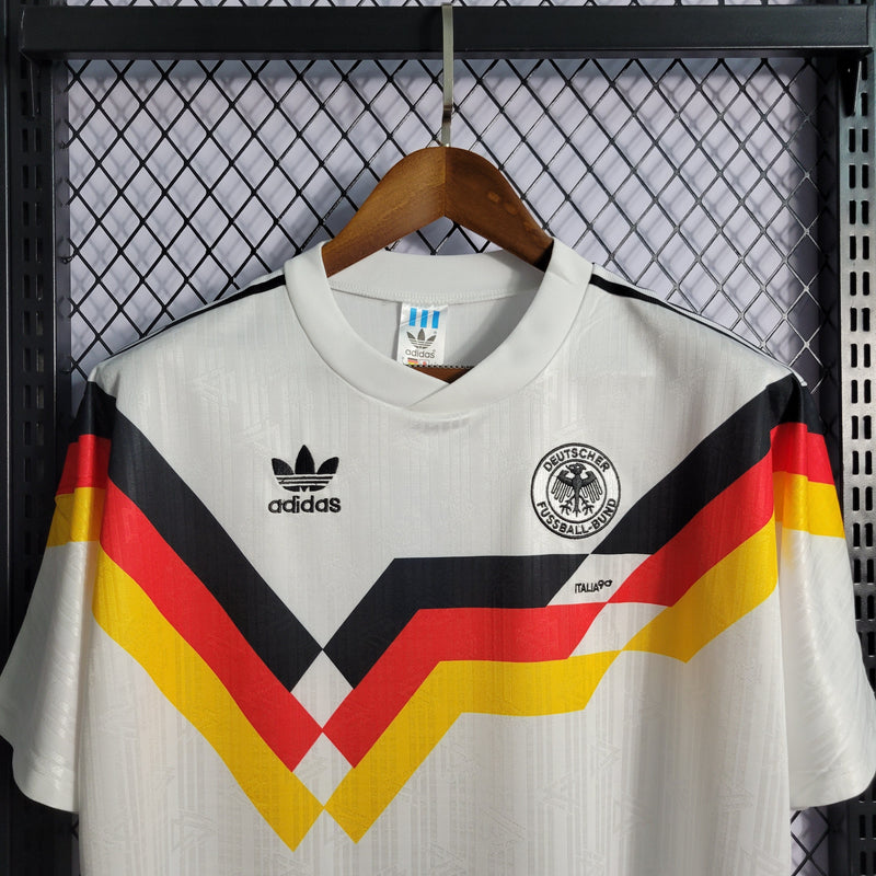 Camisa Alemanha Titular 1990 - Versão Retro
