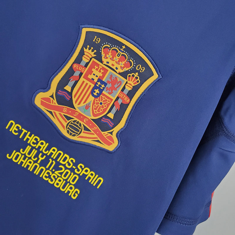 Camisa Espanha Reserva 2010 - Versão Retro
