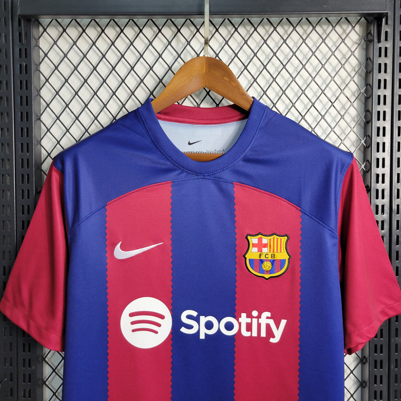 Camisa Barcelona Home 23/24 - Nike Torcedor Masculina - Lançamento