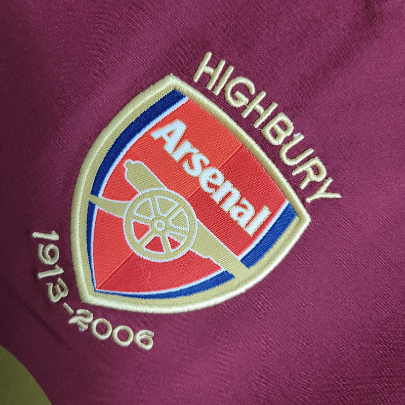 Camisa Arsenal Titular 05/06 - Versão Retro