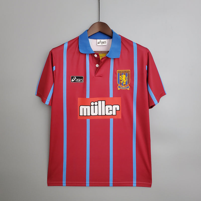 Camisa Aston Villa Titular 93/95 - Versão Retro