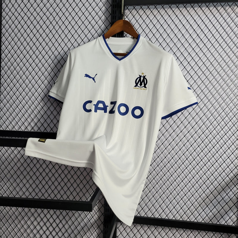Camisa Olympique de Marseille Titular 22/23 - Versão Torcedor
