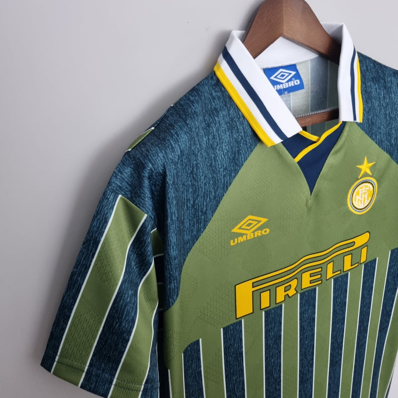 Camisa Inter de Milão Reserva 95/96 - Versão Retro