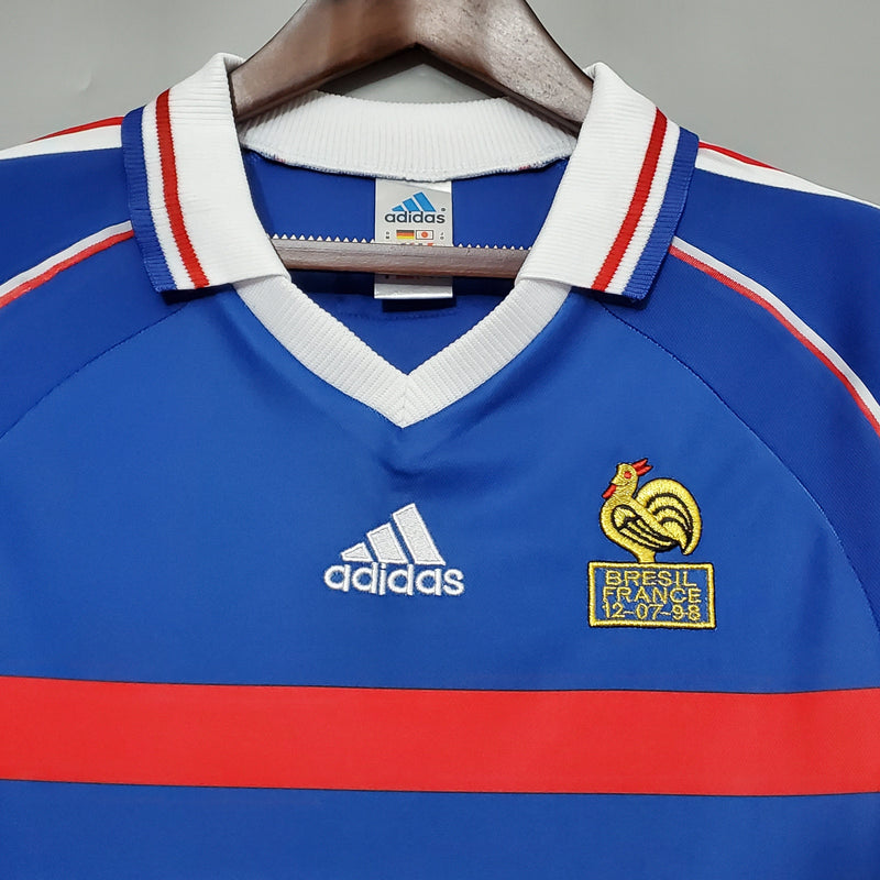 Camisa França Titular 1998 - Versão Retro
