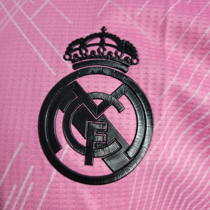 Camisa Real Madrid Edição Especial Y3 Rosa 22/23 - Versão Jogador