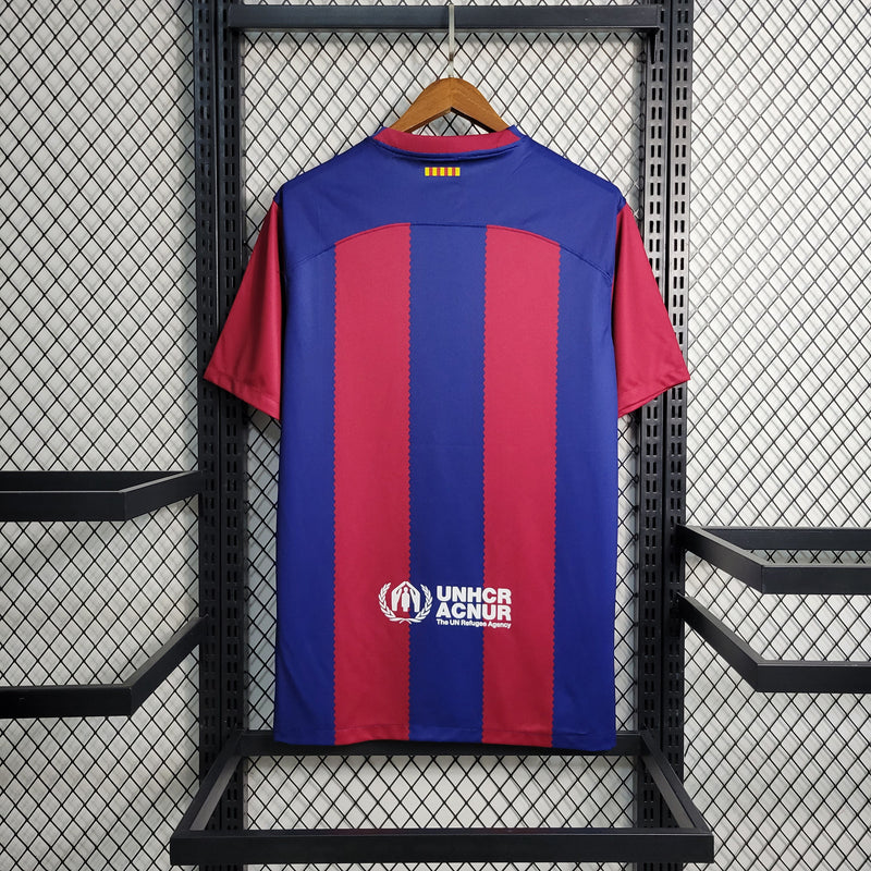 Camisa Barcelona Home 23/24 - Nike Torcedor Masculina - Lançamento